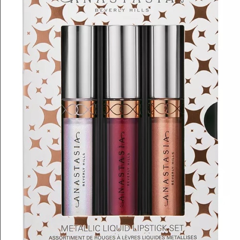 ABH Limited Edition Metallic Liquid Lipstick Set - Picture 4 of 6